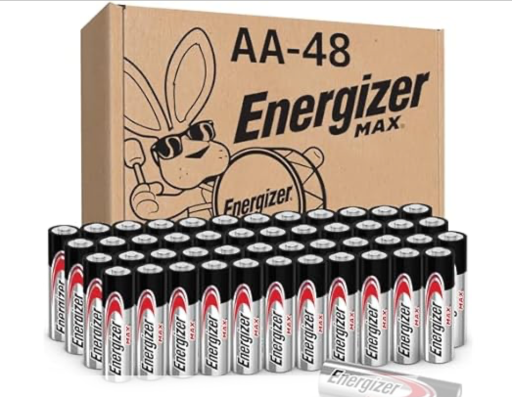 Energizer MAX AA Alkaline Batteries 48-Pack Deal