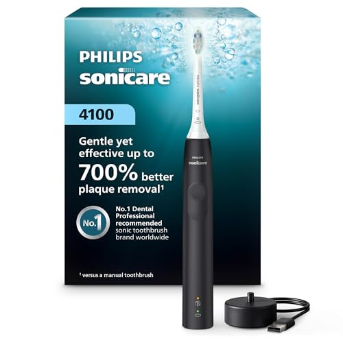 Philips Sonicare 4100 Rechargeable Electric Toothbrush Black