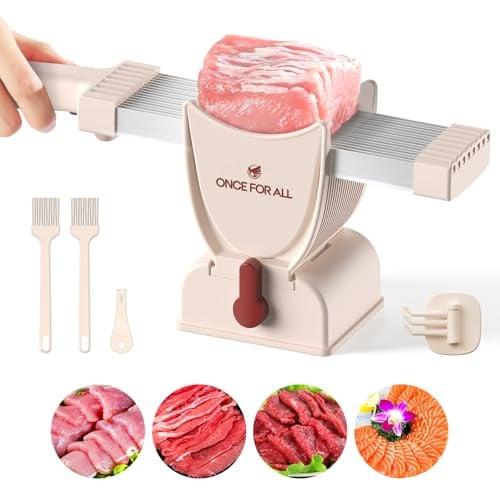 ONCE FOR ALL Meat Slicer Cleaver Kitchen Knife Set