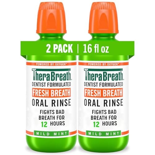 TheraBreath Fresh Breath Mouthwash 2-Pack 16-Oz Deal