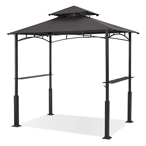 ABCCANOPY 8x5 Grill Gazebo BBQ Shelter with 2 LED Lights Deal