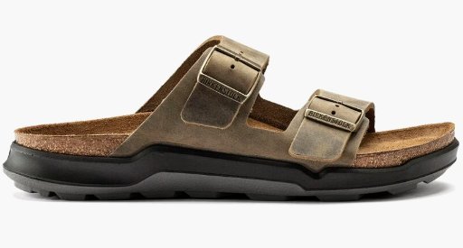 Birkenstock Men's Arizona Crosstown Sandals (Faded Khaki or Black)