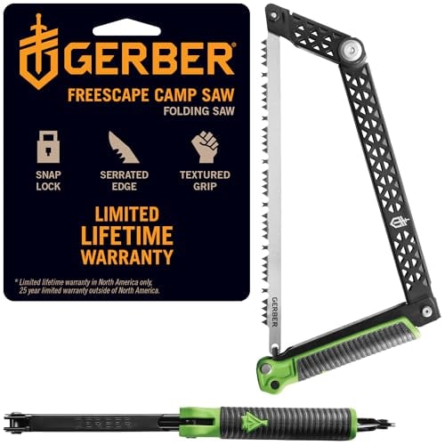 Gerber Freescape Camp Saw Folding Hand Saw 12" Blade