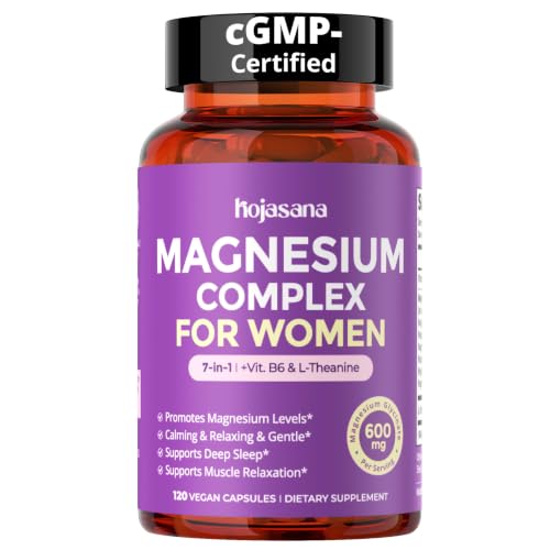 Magnesium Complex for Women for Sleep 120 Vegan Capsules Deal