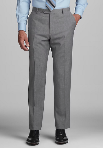 Jos. A. Bank Collection Tailored Fit Suit Separates Pants, Mid Grey