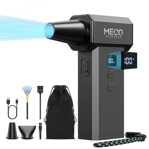 Electric Air Duster 220,000 RPM One-Touch Turbo Fan