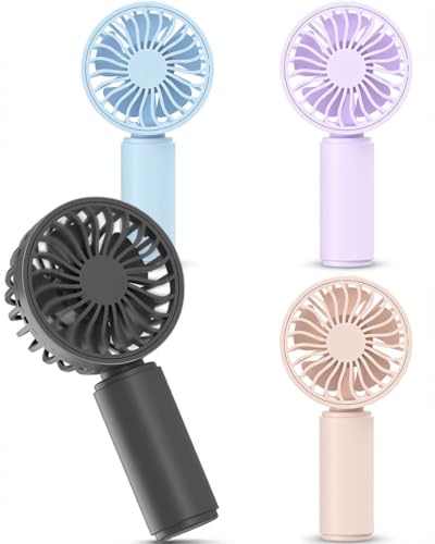 Jodno Rechargeable Mini Handheld Personal Fans 4-Pack Deal