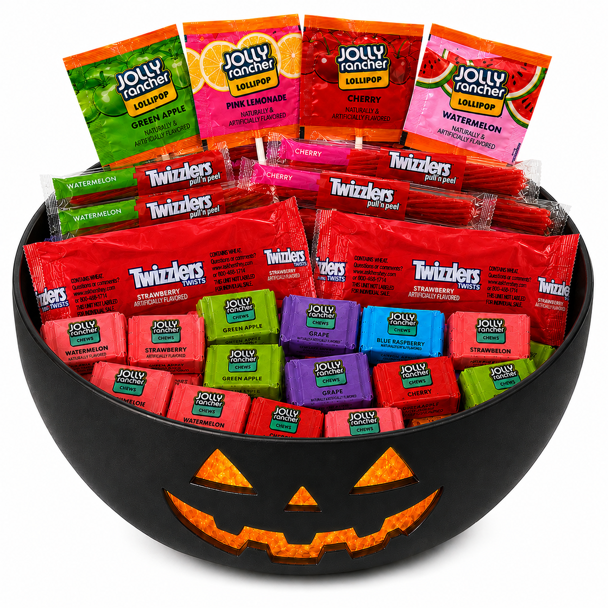 Witch’s Brew Fruity Chews & Lollipops 5lbs