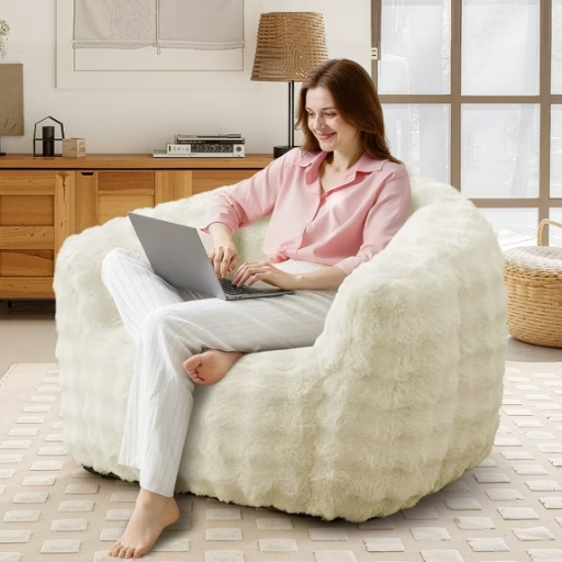SERWALL Giant Bean Bag Chair Oversized 3.6 FT Deal