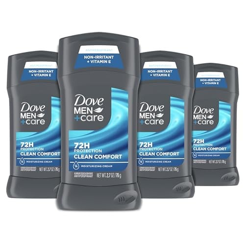 DOVE MEN + CARE Antiperspirant Deodorant Stick 4-Pack 2.7-Oz