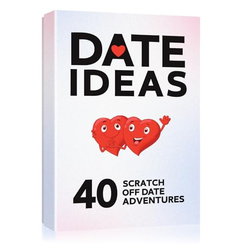 Lapogy 40 pcs Date Night Scratch Off Date Ideas