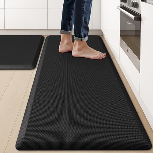 KitchenClouds 2PCS Cushioned Anti-Fatigue Non-Slip Floor Mats Deal