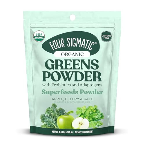 Four Sigmatic Organic Greens Superfood Powder 4.94-Oz