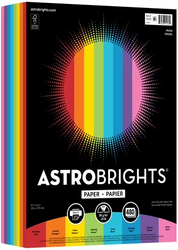 Astrobrights Prism Color Paper 480 Sheets Deal