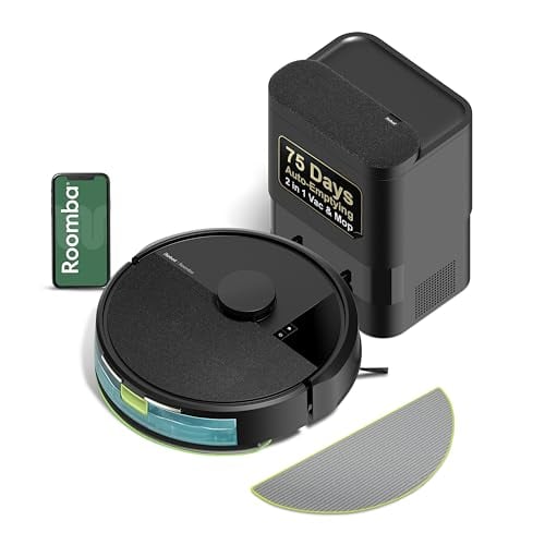 iRobot Roomba 104 2in1 Vacuum & Mop Robot - Self-Empties for 75 Days Deal