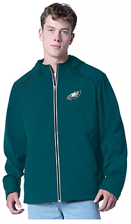 NFL Officially Licensed Soft Shell Jacket with Hood