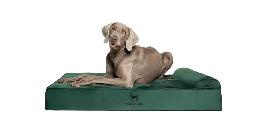 XXL NOAH & PAW Orthopedic Cooling Gel Memory Foam Dog Bed w/ Waterproof Washable Cover Deal