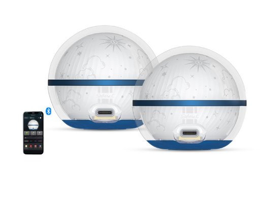 2-Pack Olight Sphere C Ambient Light w/ App Control & USB-C Charging (Stellar Sky)