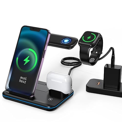 Minthouz 3 in 1 Wireless Charger Stand