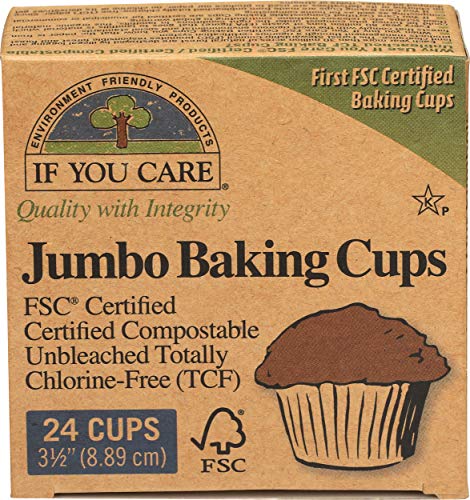 If You Care Unbleached Cupcake Liner Baking Cups 24-Count 24-Pack Deal