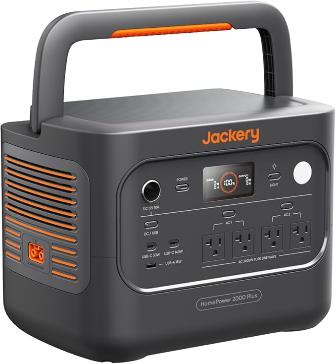 Jackery HomePower 2000 Plus V2 2400W/2048Wh LiFePO4 Portable Power Station Deal