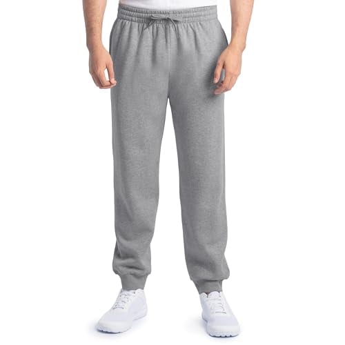 Fruit of the Loom Mens Eversoft Fleece Joggers w/ Pockets Deal