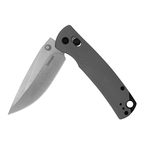 Kershaw Sequence Pocket Knife, Gray, 3.32 Inch Drop Point Blade Deal