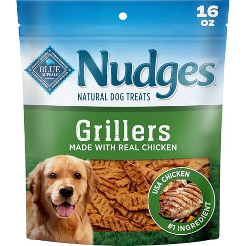 Blue Buffalo Nudges Chicken Grillers Natural Dog Treats 16 oz Deal