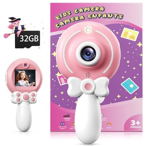 TEKFUN Kids Camera Toy with 32GB SD Card