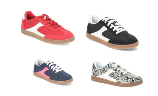 No Boundaries Women's Lace Up Sport Sneakers