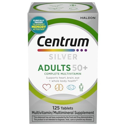Centrum Silver Multivitamin for Adults 50+ 125-Count