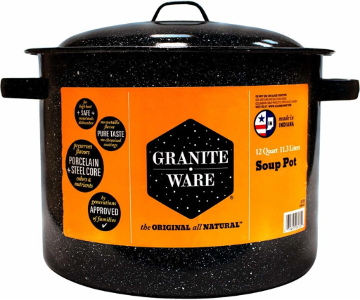 Granite Ware 12 Quart Nonstick Stock Pot with Lid