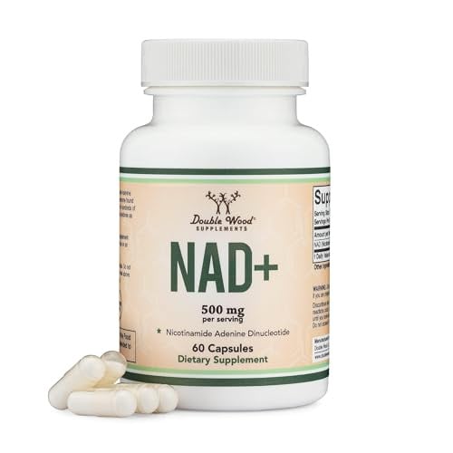 Double Wood Supplements NMN 500mg 60 Count
