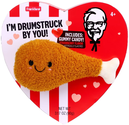 Heart Box Valentine Candies with Plush - 3.17oz