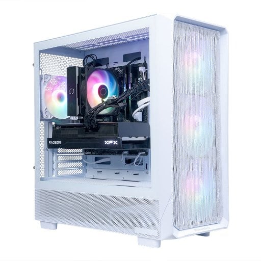 PowerSpec G541 Gaming PC with Ryzen 5 7500X3D, RX 9070 XT, 32GB DDR5, 1TB SSD