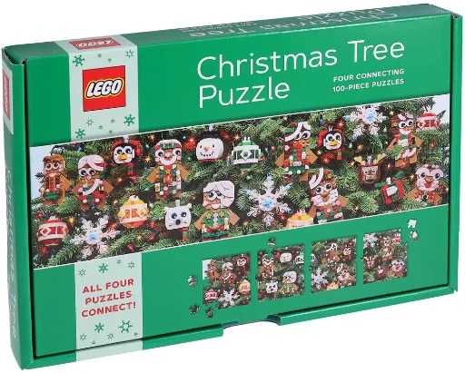 100-Piece Lego Christmas Tree Puzzle