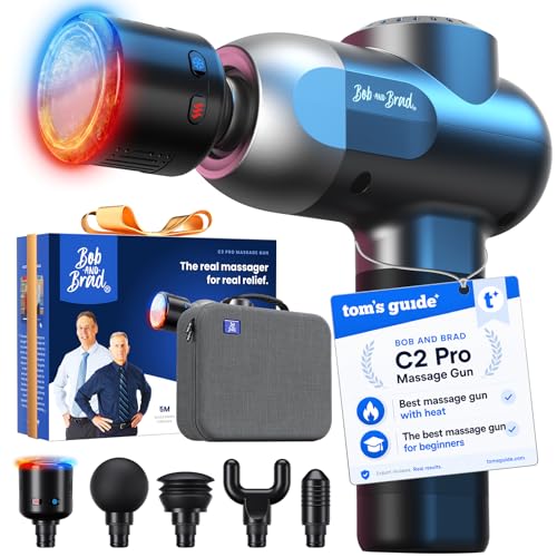 BOB AND BRAD C2 Pro Massage Gun with Heat and Cold Therapy Deal