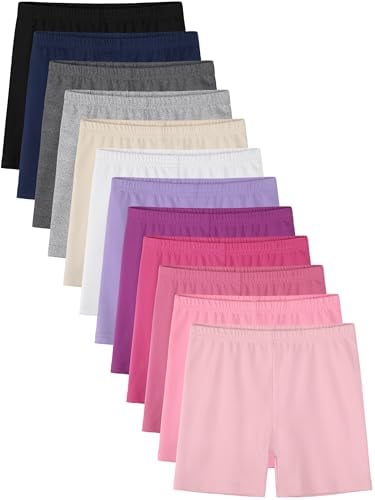 Tuliara 12 Pack Girls Bike Shorts Deal