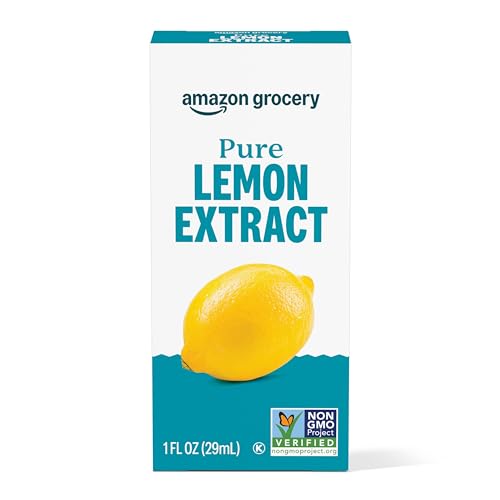 Amazon Grocery Pure Lemon Extract 1-Oz