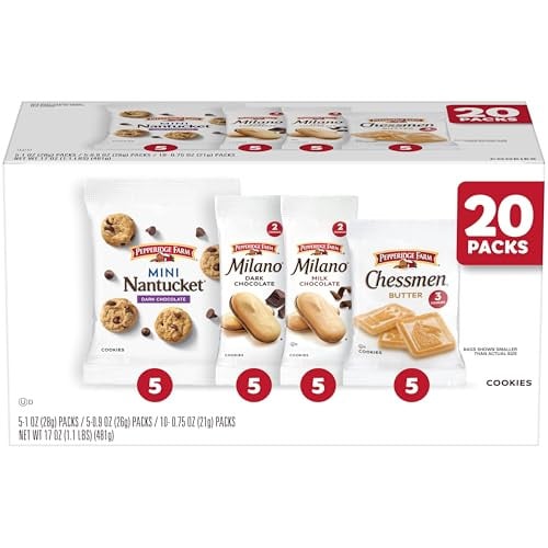 Pepperidge Farm Cookies Snack Packs 20-Pack Deal