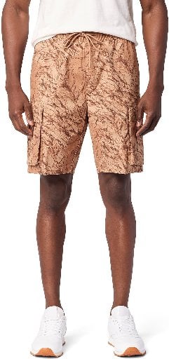 Levi Strauss Signature Men's Comfort Cargo Shorts (S-2XL, Woodsmoke Excavated Camo)