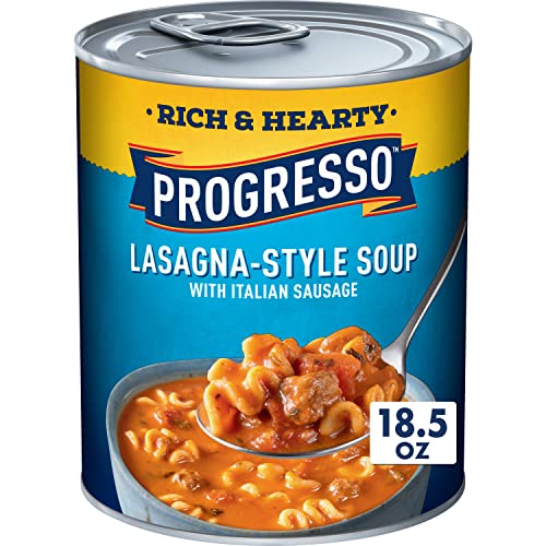 Progresso Rich & Hearty Lasagna-Style Soup With Italian Sausage 18.5 oz Deal