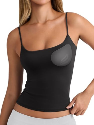 Built in Bra Basic Double Lined Tanks