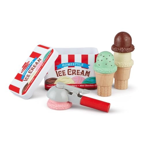 Melissa & Doug Scoop and Stack Ice Cream Cone