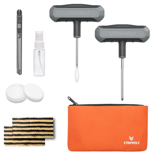 ETENWOLF 16-Piece Flat Tire Plug Repair Kit Deal