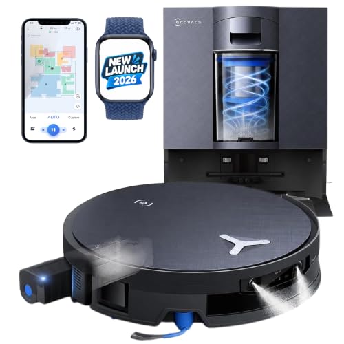 ECOVACS DEEBOT X12 OMNICYCLONE Robot Vacuum and Mop, 22000Pa Suction