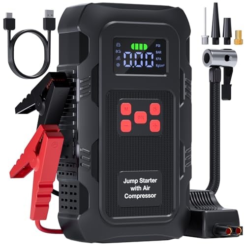 HPBS 5000A Jump Starter w/ 150 PSI Air Compressor Deal