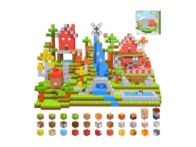 LionFuny 200PCS Magnetic Building Blocks Deal