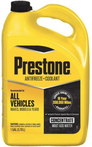 Prestone Universal Antifreeze and Coolant Concentrate 1 Gallon
