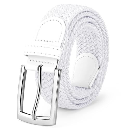 SUOSDEY Elastic Fabric Braided Stretch Belt Deal